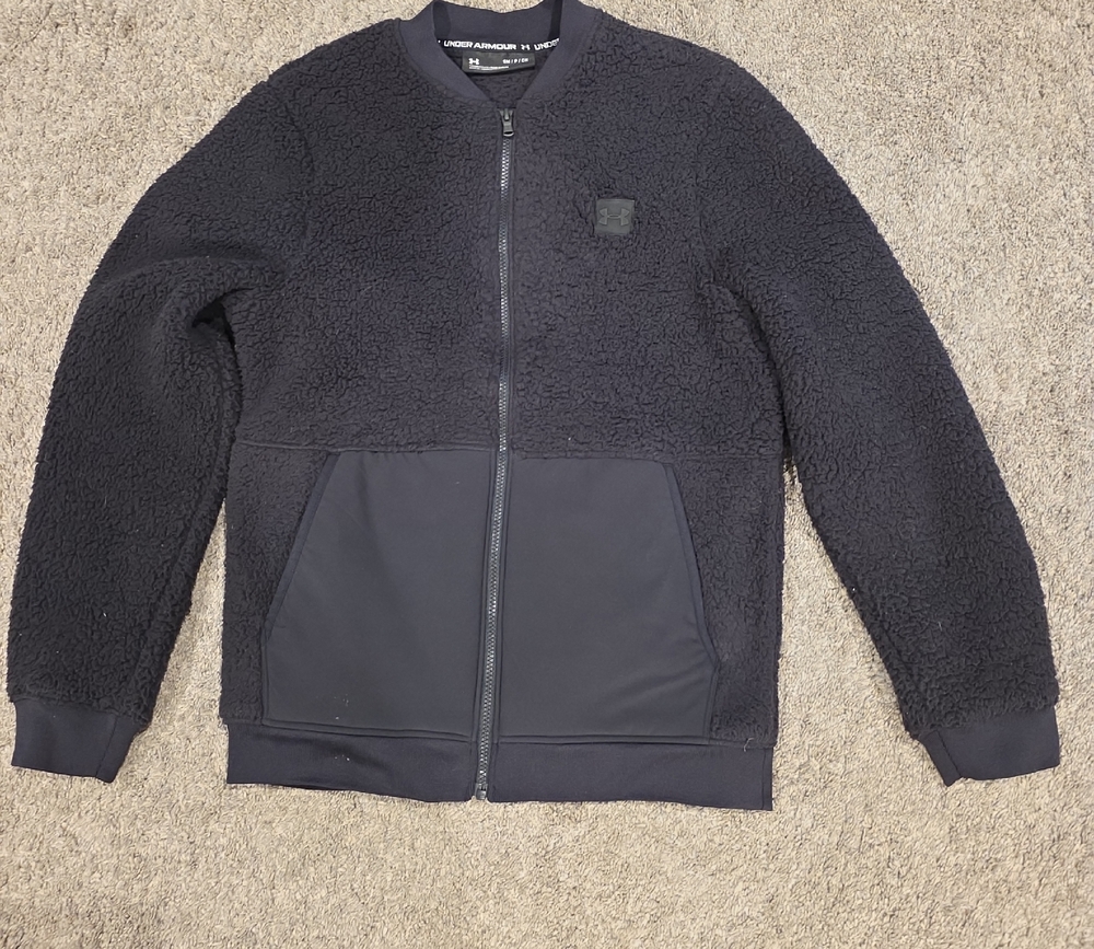 Under Armour Black Bomber Jacket